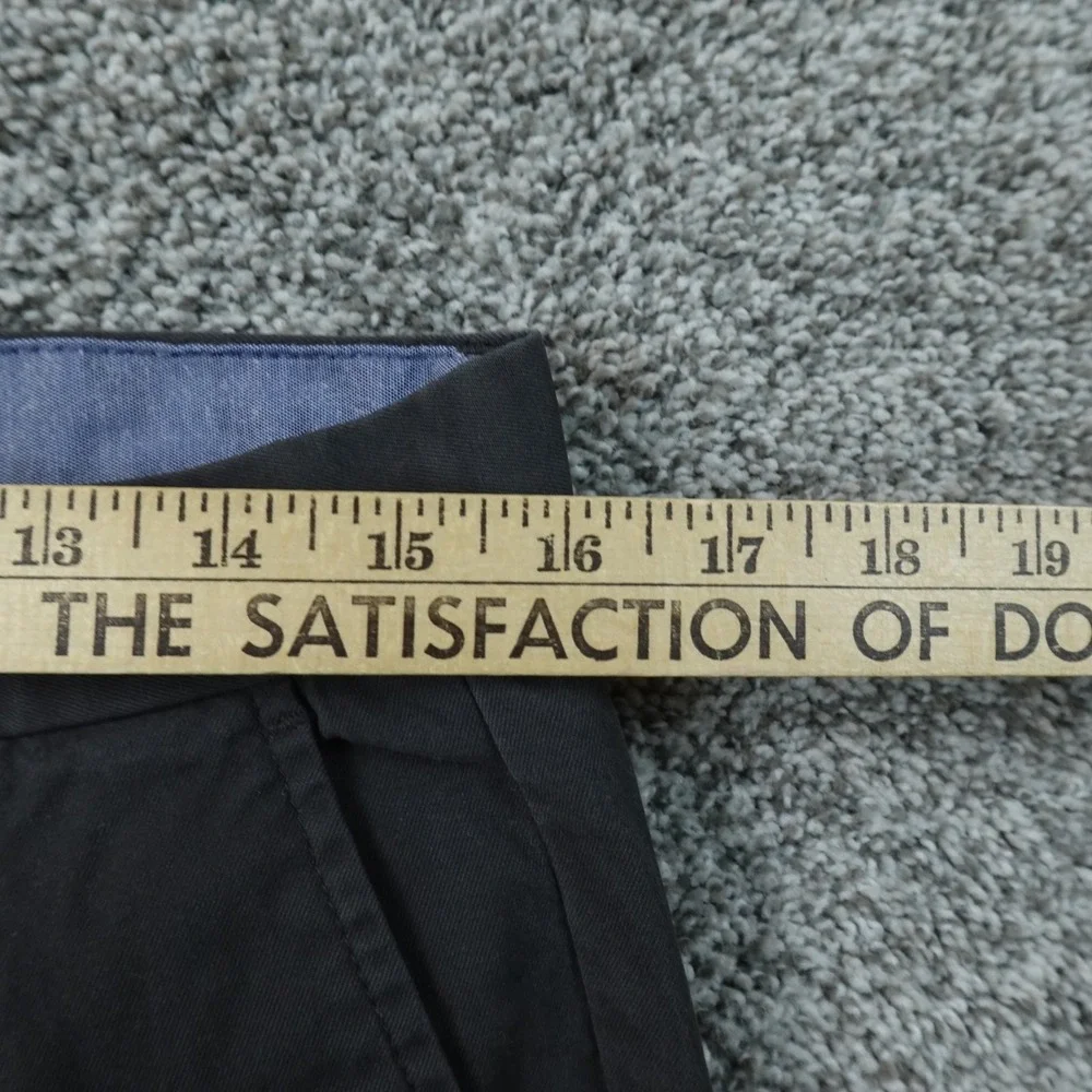 Banana Republic Pants Mens 32X32 Gray Chino Trouser Straight Stretch Flat Front